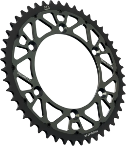 JT SPROCKETS Twinstar hátsó lánckerék, grafit színű , nordicamoto.ro
