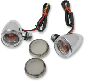 Mini Deuce Marker Lights Chrome