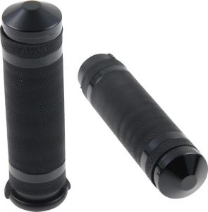 Hand Grips Black, Powder-coated, 2, nordicamoto.ro