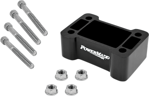 Pro Taper Handlebar Riser Kit For Polaris Black