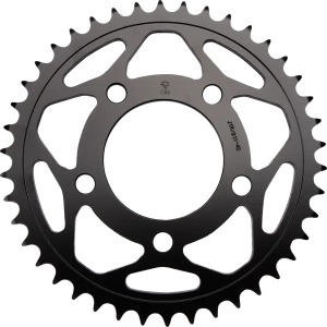 JT SPROCKETS Acél hátsó lánckerék, fekete , nordicamoto.ro