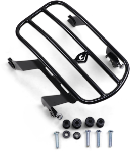 Detachable Solo Luggage Rack Black