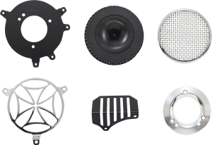 Air Cleaner Kit Silver, 3, nordicamoto.ro