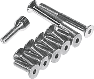 Transmission Top Cover Screw Kit Silver