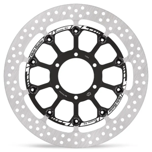 Halo sorozatú úszó rotor – fekete, ezüst, rozsdamentes acél