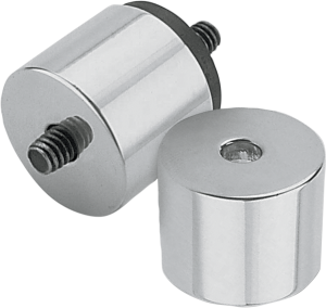 Oil Tank Mount Stud Cover Chrome, 1, nordicamoto.ro