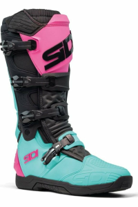Sidi MX/Enduro X-Power SC csizma, menta/fekete/rózsaszín színben