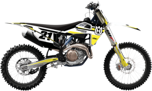 Evo Graphics Kit Yellow, 2, nordicamoto.ro