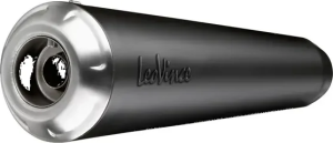 LeoVince Classic Racer Black Edition csúszócső-kipufogórendszer a Kawasaki Eliminatorhoz, 1, nordicamoto.ro