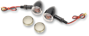 Mini Deuce Marker Lights Gloss, Black, 1, nordicamoto.ro