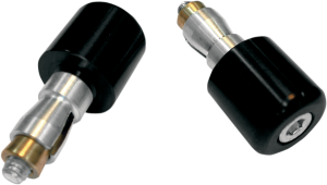Bar Ends For Speedfighter And Superbike Handlebars Anodized, Black, 2, nordicamoto.ro