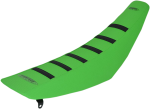 6-rib Gripper Seat Cover Green, 1, nordicamoto.ro