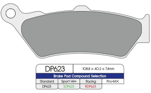 Sdp Hh+ Supersport fékbetétek