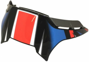 SHOEI XSPR3 sisak hátsó stabilizátor kiegészítő – piros / fehér / kék, 1, nordicamoto.ro