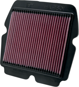 High-flow Air Filter Black, Red