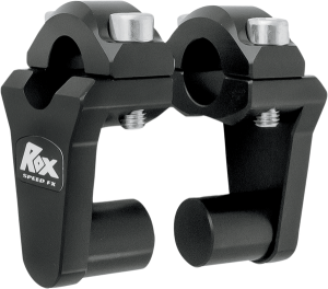 Pivoting Handlebar Riser For 7/8(r) Bar Clamps Black, 2, nordicamoto.ro