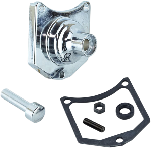 Solenoid End Cover/starter Button Chrome, 1, nordicamoto.ro