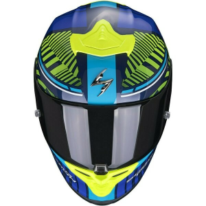 Casca Integrala Scorpion EXO R1 Air Victory Blue/Yellow Fluo M, 2, nordicamoto.ro