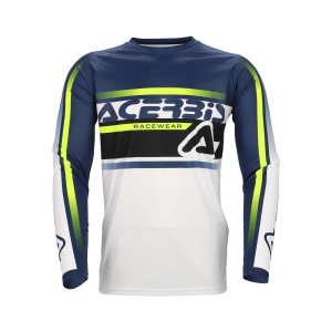 Acerbis Linear Lugo póló, kék/sárga, M, 5, nordicamoto.ro