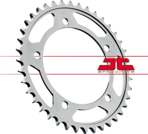 JT SPROCKETS Acél hátsó lánckerék, természetes felületű, 3, nordicamoto.ro