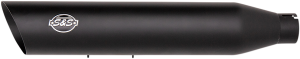 Slash Cut Ec Slip-on Mufflers Black, 3, nordicamoto.ro