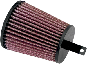 High Flow Air Filter Black, Red