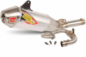 T-6 rozsdamentes acél kipufogórendszer Rozsdamentes acél , nordicamoto.ro