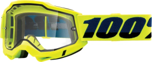Ochelari 100% Accuri Fluo Yellow Dual Pane Clear