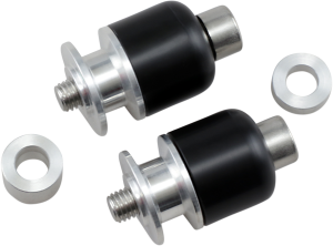 Swingarm Spool Sliders Black, 1, nordicamoto.ro