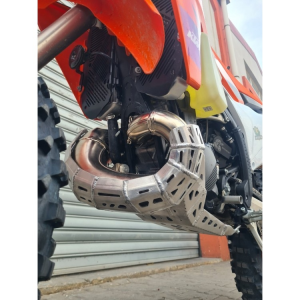 Motorvédő alumínium rezonátorvédővel KTM/Husqvarna/GasGas 250/300 TBI modellekhez, 3, nordicamoto.ro