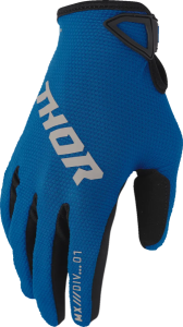 Thor Ridemode Static gyermek kesztyű, kék, M méret, 1, nordicamoto.ro