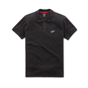 Capital Polo Shirt Black Small Black, White