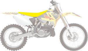 Pyramid Seat Cover Yellow, 2, nordicamoto.ro