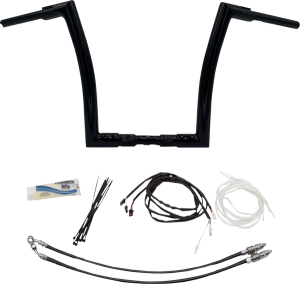 1-1/2(r) Ez Install Flat Top Handlebar Kit Black, 1, nordicamoto.ro