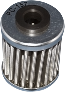 Flo® Stainless Steel  Oil Filter Chrome
