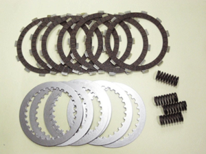 Tengelykapcsoló tárcsák, távtartók és rugó (készlet) a Honda XR 600R (84–00), XR 600L (93–12), XL 600 (85–87) és NX 650 (88–02) modellekhez – Psyhic, nordicamoto.ro
