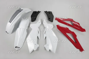 Teljes karosszériakészlet a fehér Husqvarna-hoz, nordicamoto.ro