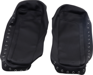 Studded Saddlebag Lid Cover Black, 1, nordicamoto.ro