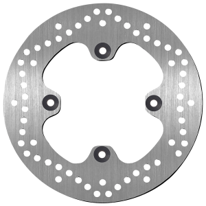 Brake Rotor Round Silver