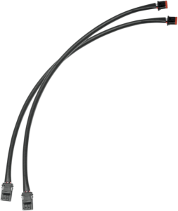 Ready-to-install Handlebar Wire Extension Kit Black, 2, nordicamoto.ro