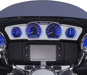 Shock & Awe® Multi-colored Led Dash Accent Chrome