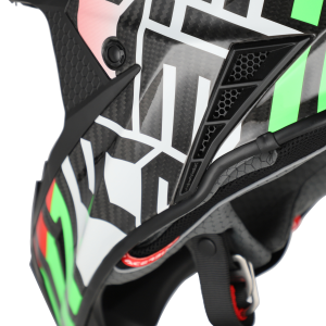 Casca Acerbis Steel Carbon 22-06 zöld/rózsaszín M, 4, nordicamoto.ro