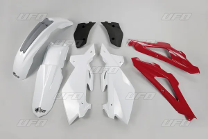 Teljes karosszériakészlet a fehér Husqvarna-hoz