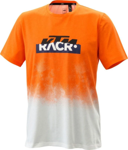 KTM RACR póló, narancssárga/fehér