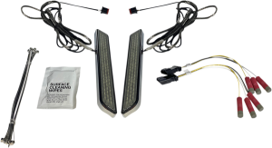 Universal Led Front Fork Lightz Chrome