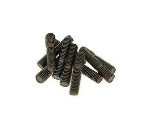 Exhaust Stud Bolts Black, 2, nordicamoto.ro