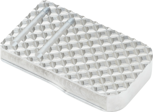 Brake Pedal Silver Standard, 2, nordicamoto.ro