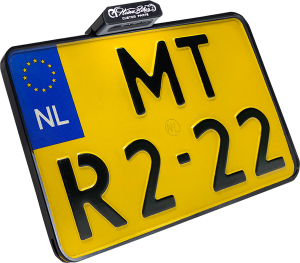 License Plate With Taillight Black, 1, nordicamoto.ro