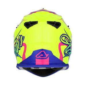 Acerbis Linear 22-06 sisak, sárga/lila, M-es méret, 5, nordicamoto.ro