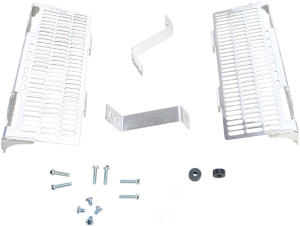 Radiator Guard Brushed Aluminum